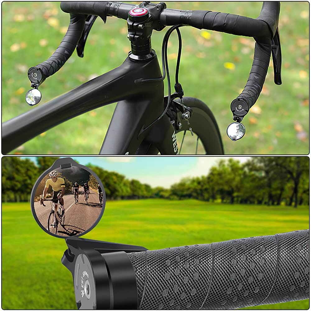 Lotvic Rétroviseur Vélo, 2 Pcs Rétroviseur De Vélo, Iroirs De Vélo