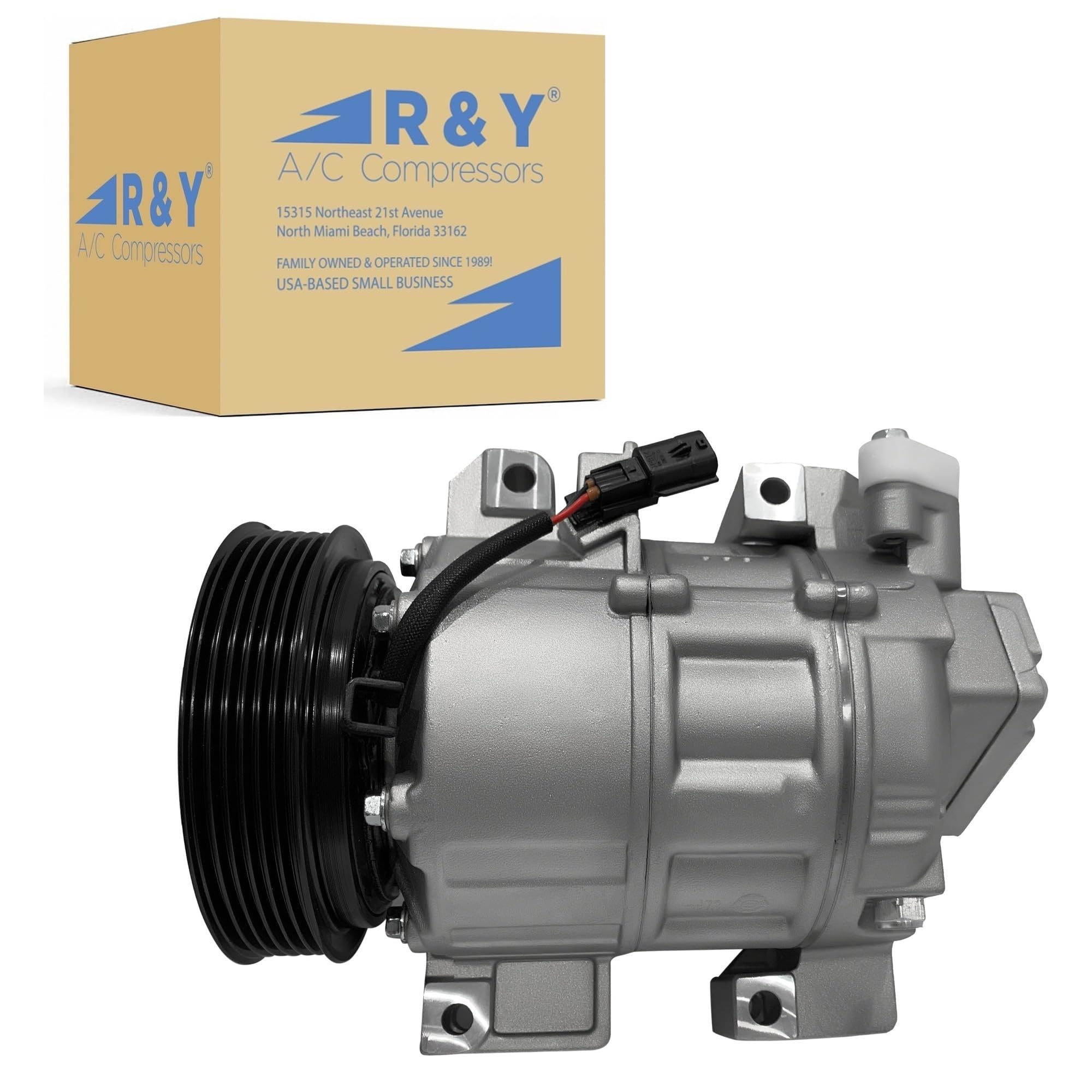 Amazon.com: RYC New Automotive Air Conditioning Compressor FH664