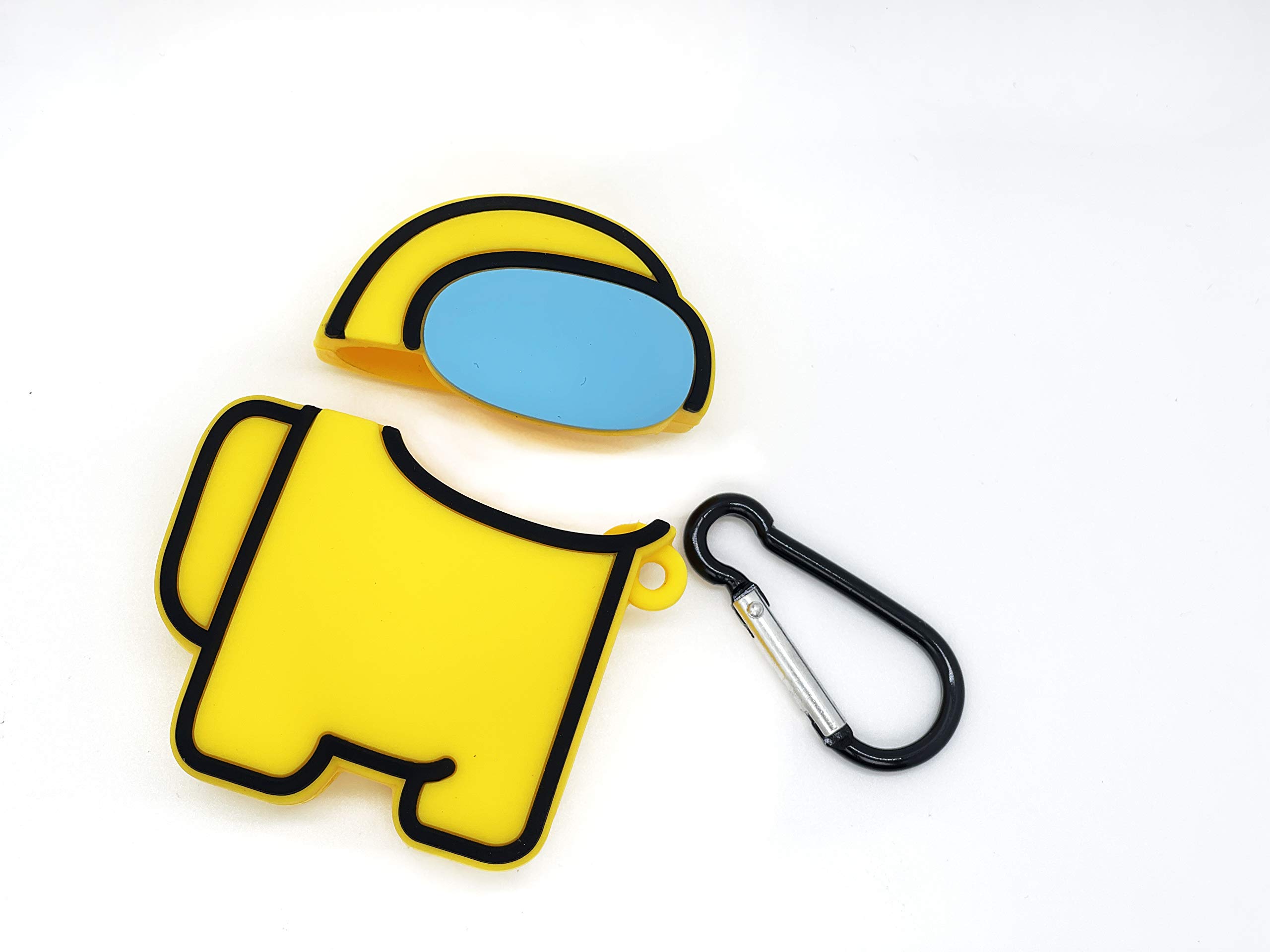 Yikda Among us Case Compatible for AirPods 2/1,Cute Unique Cartoon Kawaii Fashion Character Air pods Cover Accessories Shockproof Kits, Cool Fun Funny Silicone Protective Cases for AirPods 2&1