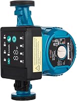 KATSU Tools Keringető Szivattyú 90W - Állítható Teljesítményű Fűtési Cirkulációs Szivattyú Radiátorokhoz és Központi Fűtésrendszerekhez, Réz 2