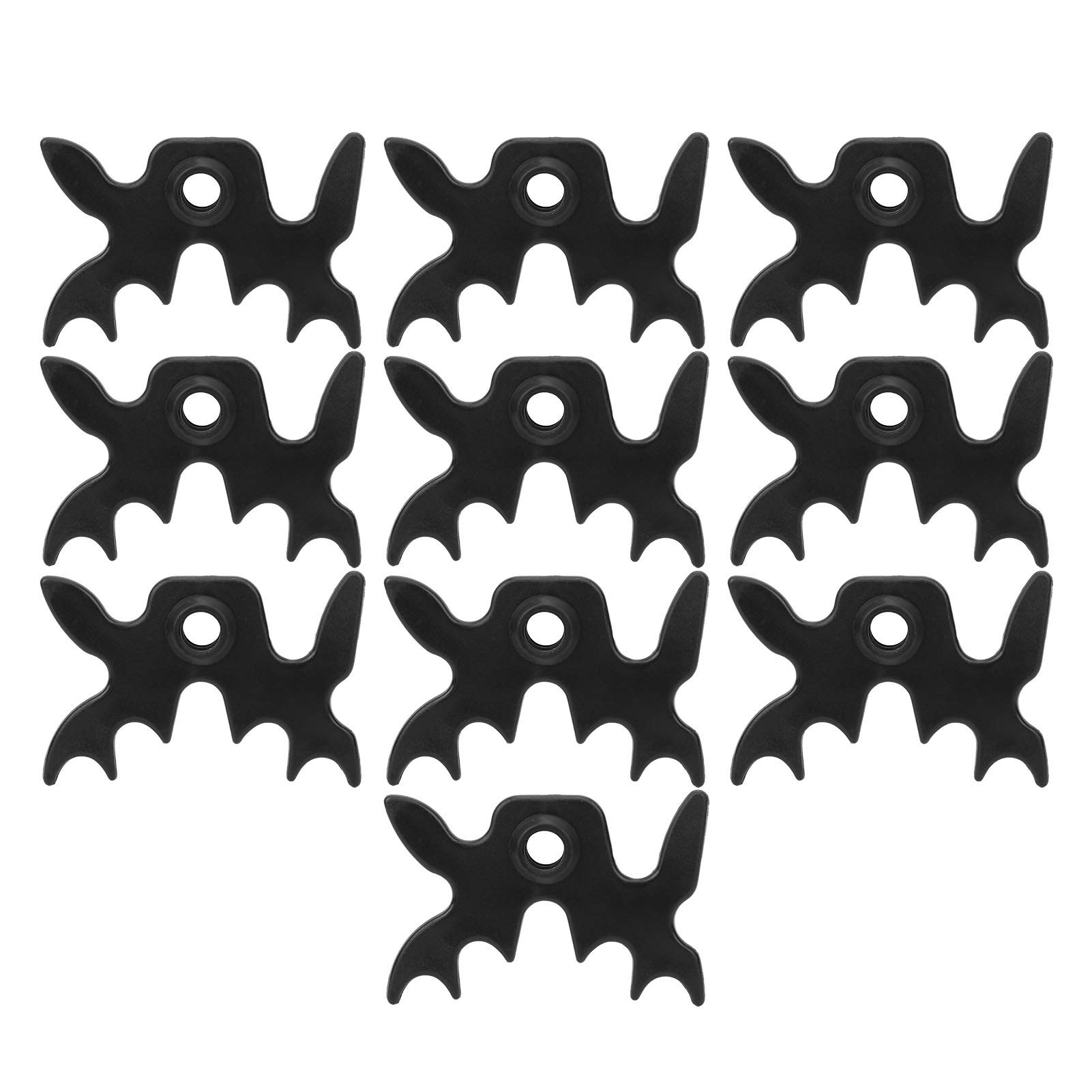 needlidBilliard Accessories, Cute Innovative 10pcs Portable Billiards Cue Rack, for Billiards Cue Rack Billiard Stick Holder, Billiard Hall Home