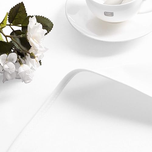 Miniatura 6 de Hiasan Mantel redondo impermeable y resistente a las manchas para comedor