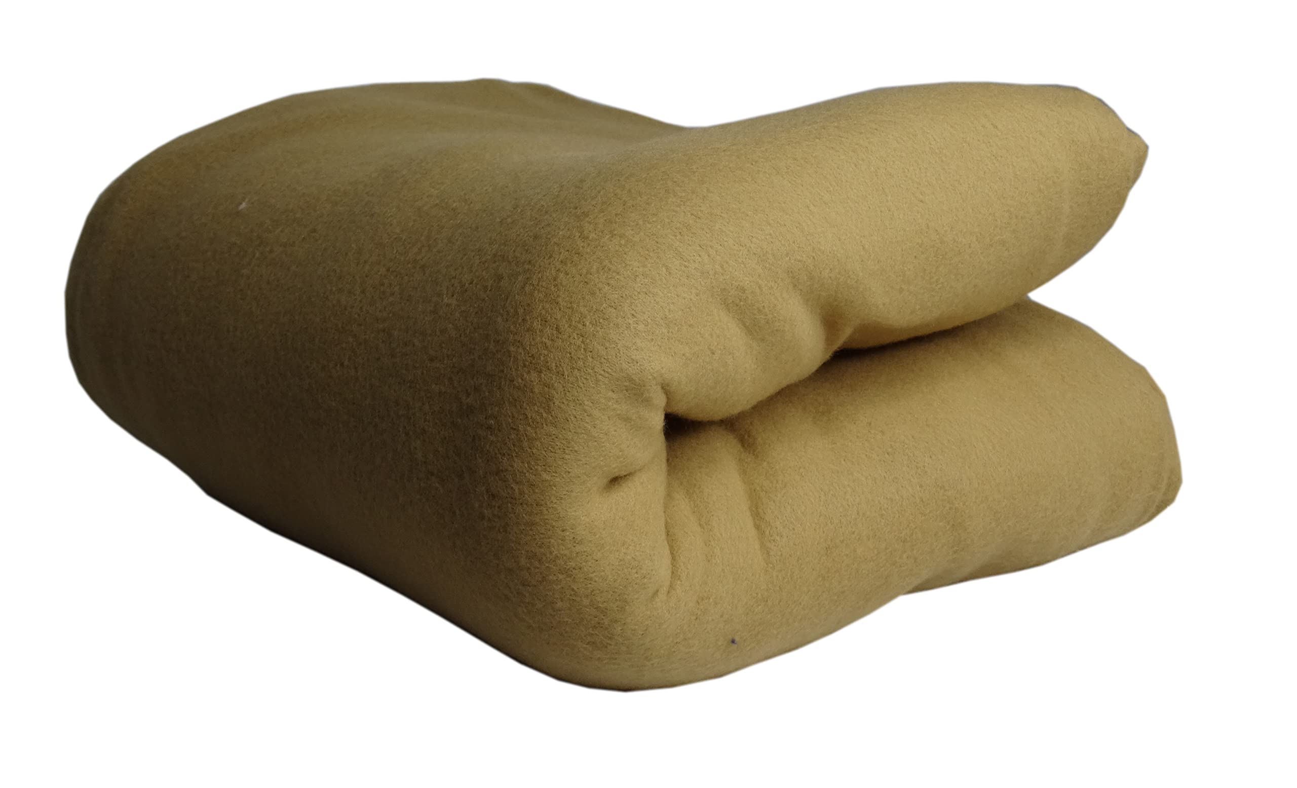 HOMIEE Solid/Plain Polar Fleece Blanket - Soft & Cozy All-Season Blanket for Double Bed | Ultra-Soft Machine Washable, Durable & Lightweight | Ideal for Winter & Summer Use (Pack of 1, 600 gm Each)