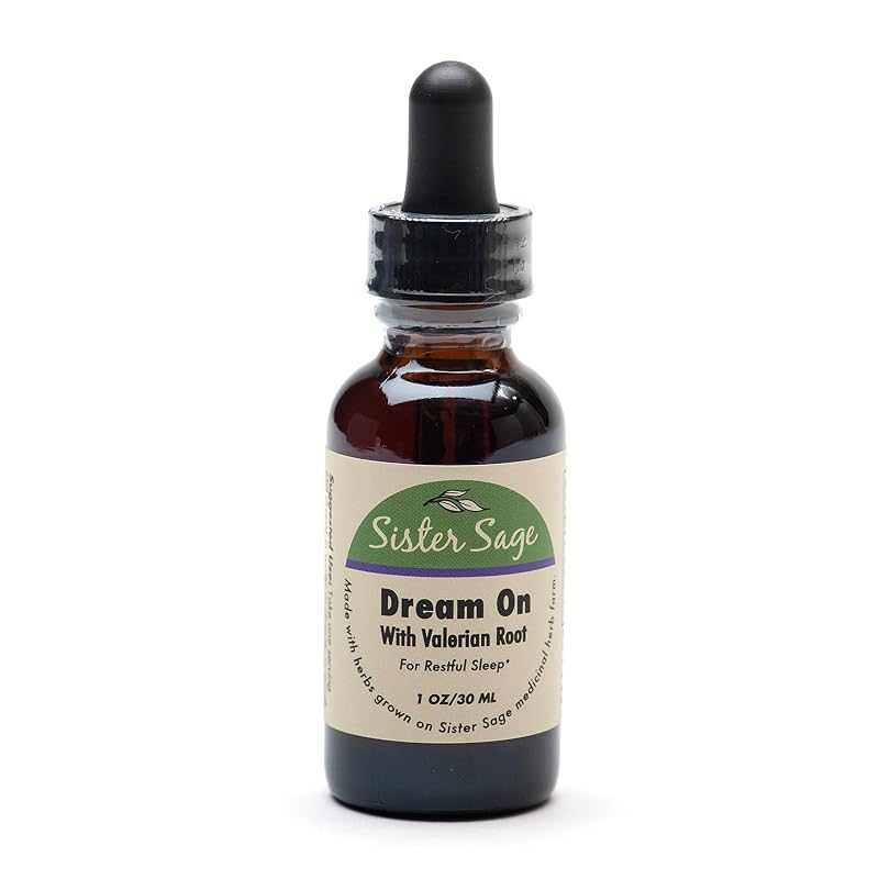 SISTER SAGE Suplemento para o Sono em Tintura de Raiz de Valeriana, Erva-gateira e Aveia leitosa, 30 mL