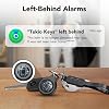 2026 Nuevos [Certificado Apple MFi] rastreadores Air Tracker - 4 unidades (solo iOS), Tukio Bluetooth para Apple Find My, batería reemplazable, localizador de llaves y objetos para llaves, bolso, equipaje y más, Certificado ClimatePartner 3