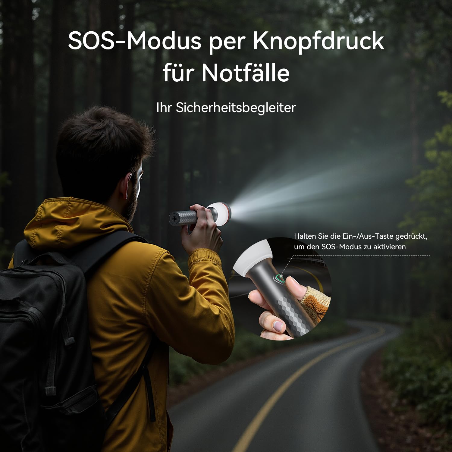 Campinglampe Teleskop & Zusammenklappbar 800 Lumen, IP65 Wasserdicht, mit Fernbedienung & Magnetfuß, USB Wiederaufladbar, Höhenverstellbar – Outdoor Licht für Abenteuer, Zelten, Notbeleuchtung