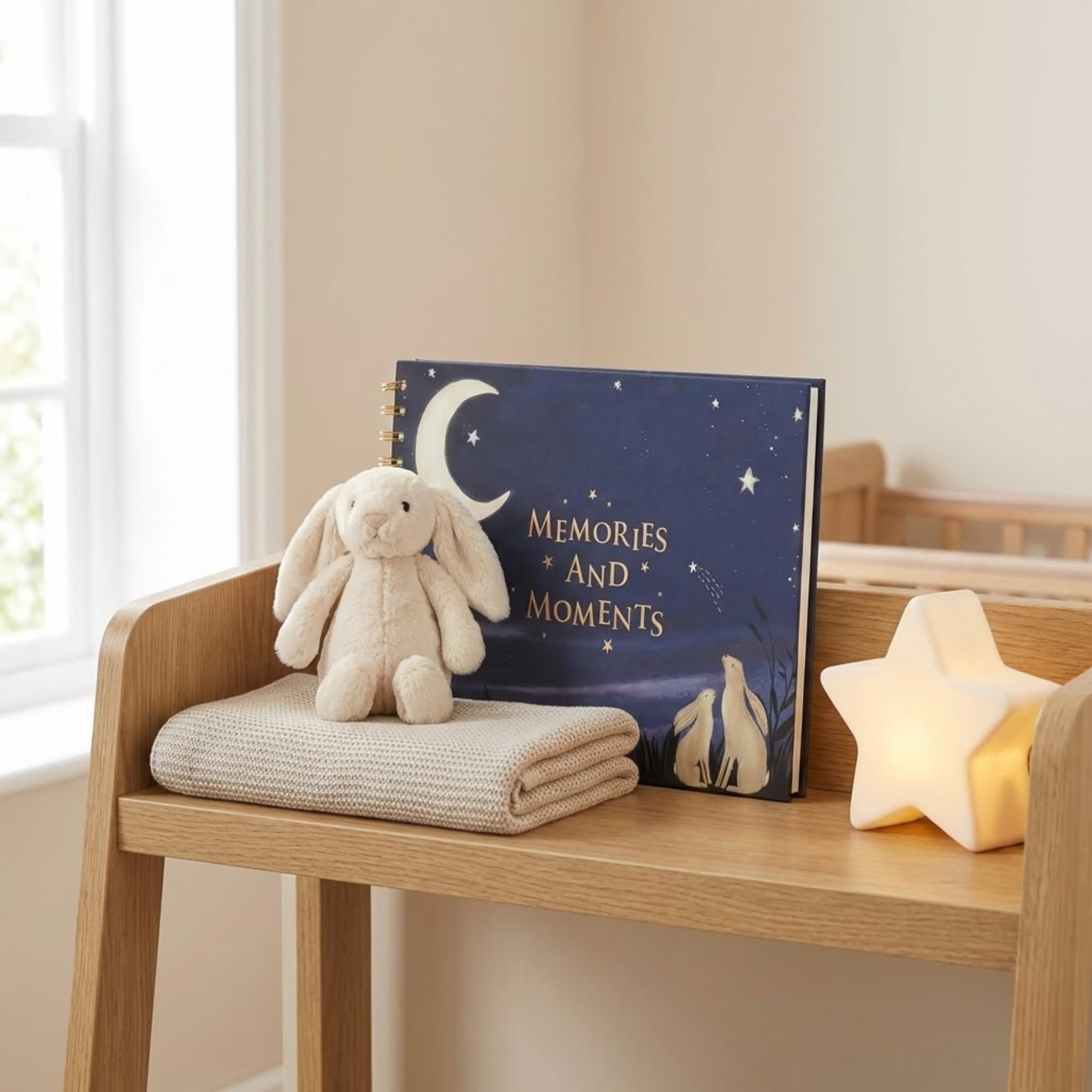 Baby Memory Book Look At The Stars - Multicolour Milestone Keepsake - Baby Gift for New Parents - Image 3