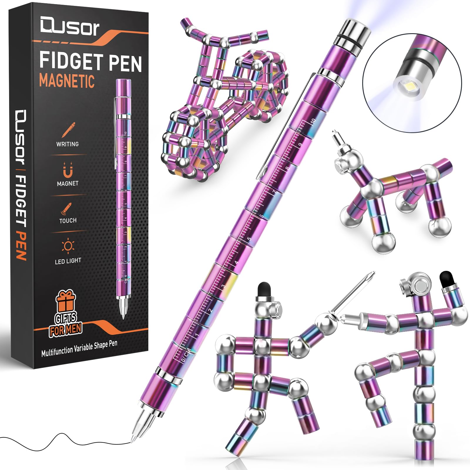 Dusor Geschenke für Mädchen, Fidget Pen, Muttertagsgeschenke für Mama, Geschenke zum Muttertag, Geburtstagsgeschenk für Frauen, Coole Sachen für Teenager, Schultüte Füllung Einschulung Mädchen