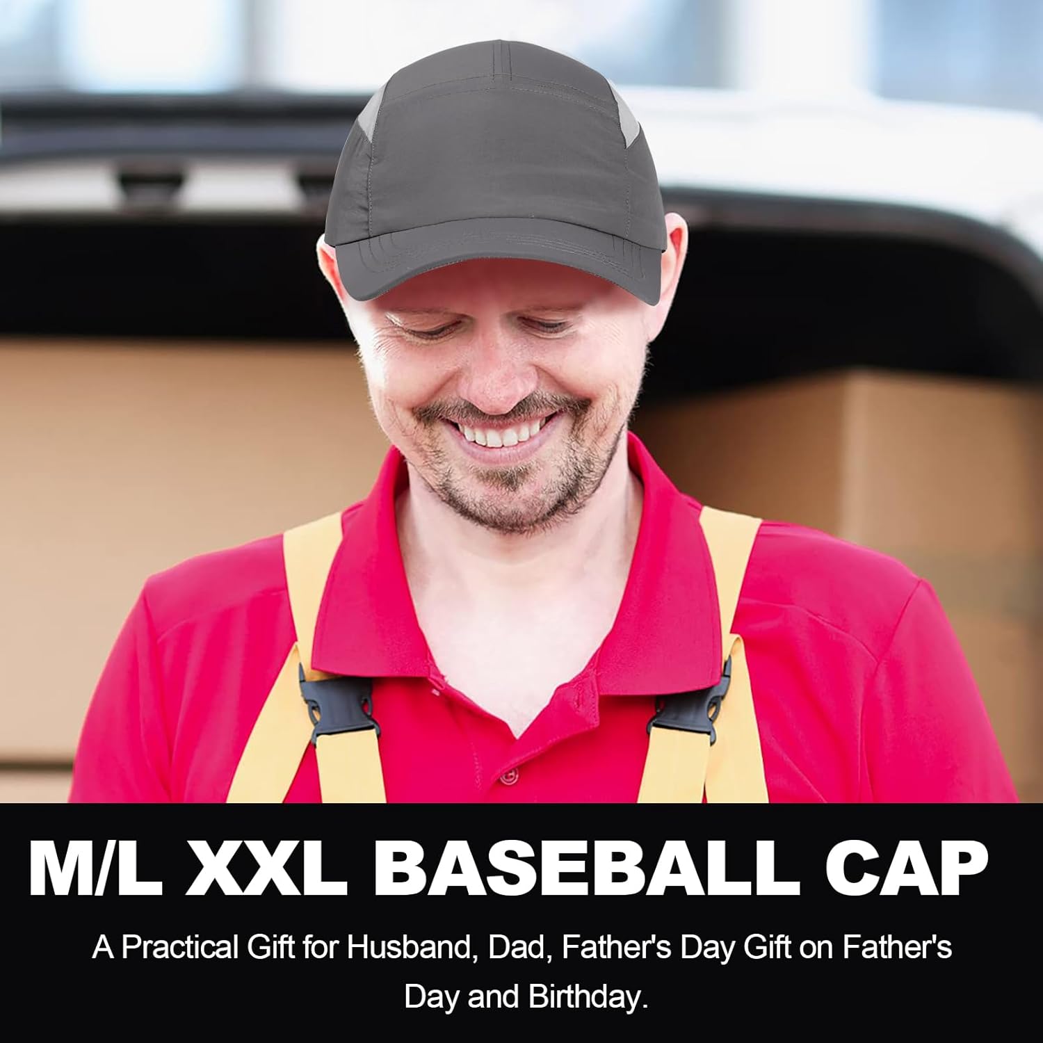 Oversize XXL Quick Dry Baseball Caps for Men Big Head, Unstructured Mesh Snapback Hat Outdoor Large Size Sport Hat - Image 4