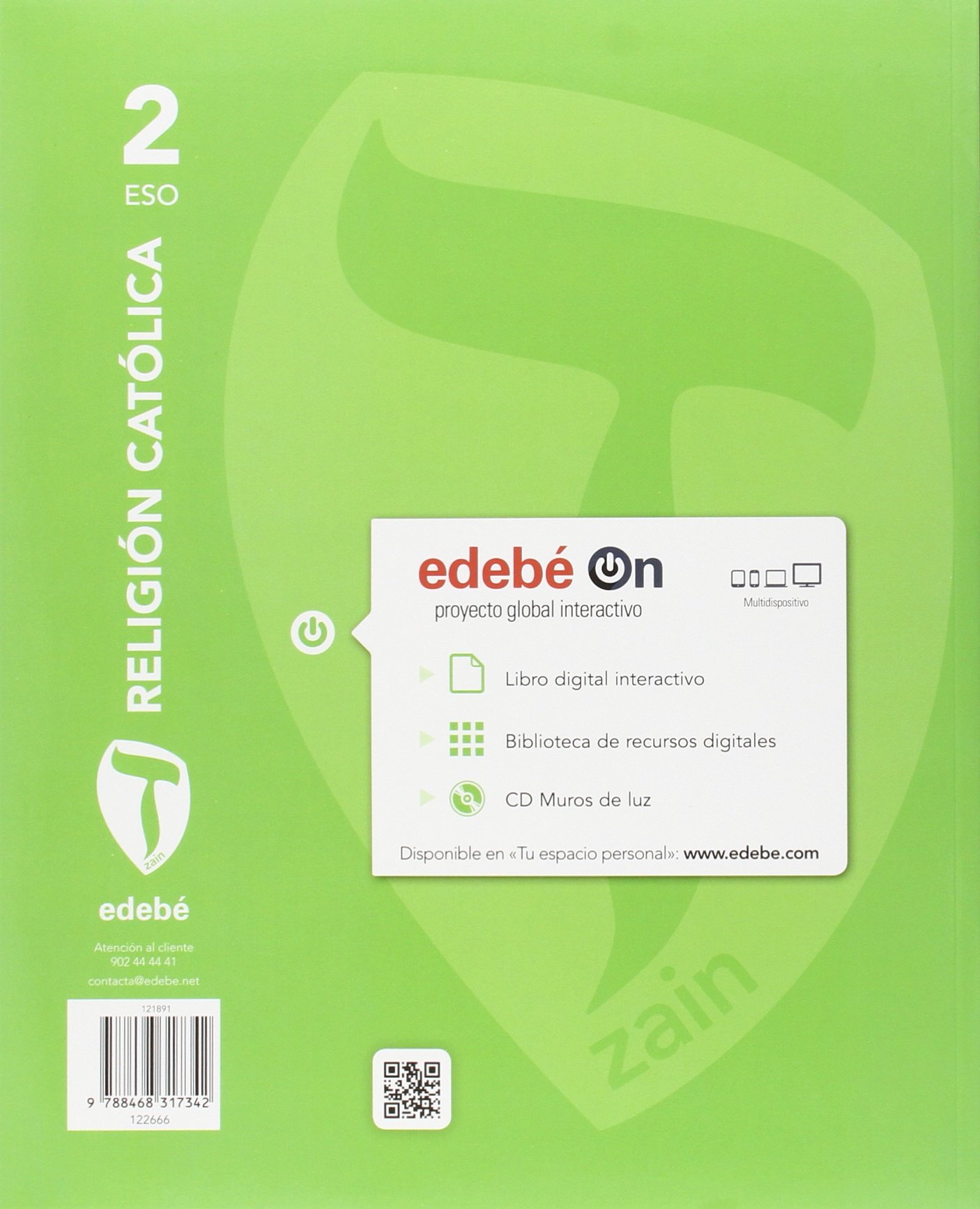 RELIGIÓN CATÓLICA 2 ESO PACK - 9788468317342