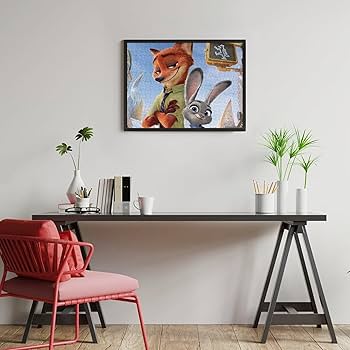 Amazon | ズートピア ニック ワイルド ジグソーパズル 500ピース