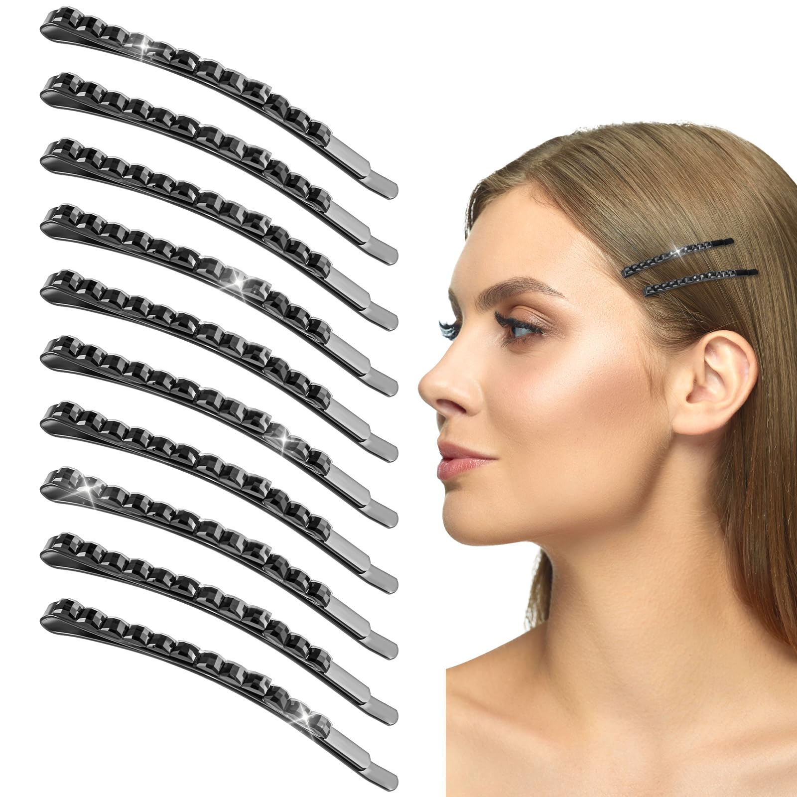 20 fermagli per capelli con germogli di fagiolo, forcine divertenti per capelli, accessori per capelli, per donne, bambini, ragazze, casa, scuola, feste