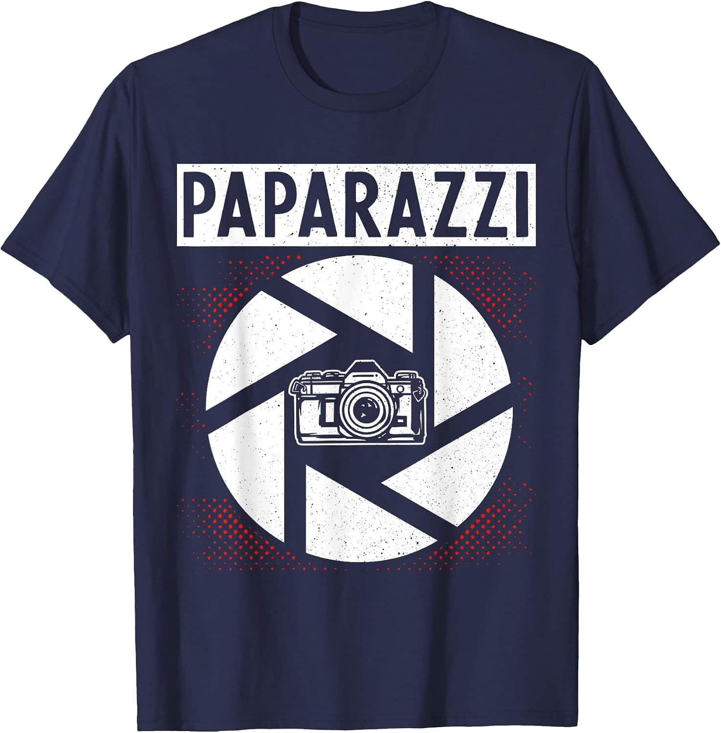 Photography Camera Lens Retro Paparazzi T-Shirt image 5