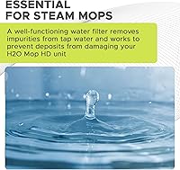 Vista 3 de H2O MOP® Accesorios de limpieza de vapor HD (2 filtros de repuesto de agua HD)