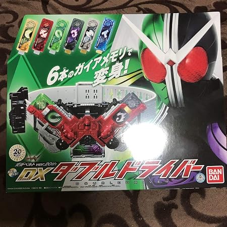 Amazon Dx ダブルドライバー W 変身ベルト Ver 20th 仮面ライダー ジオウ ビルド エグゼイド 平成 レジェンド カメンライド おもちゃ 玩具 ベルト なりきりアイテム おもちゃ