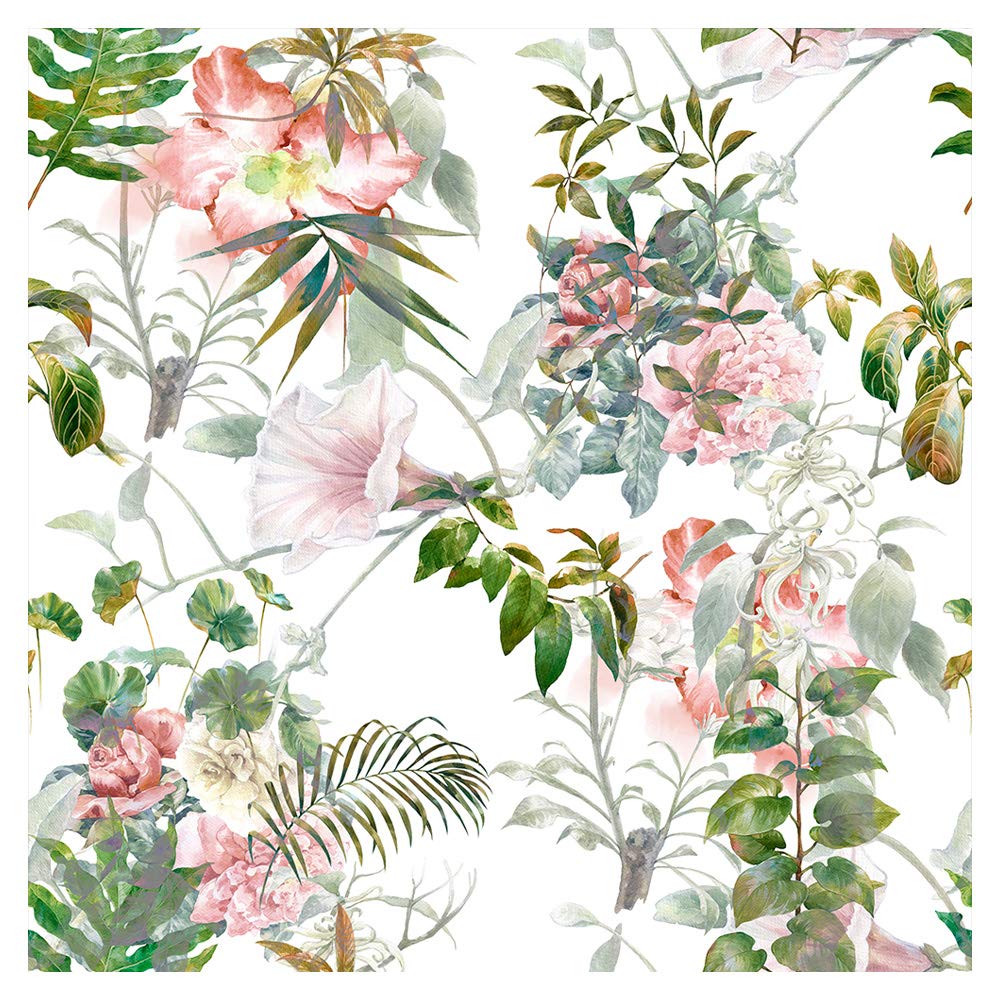 murando - Carta da Parati Adesiva Fiori 10 m Fotomurali Adesivi per Mobili - Stickers Murales per Camera da Letto e Soggiorno Decorazione da Muro - Carte da Parati Moderne Casa