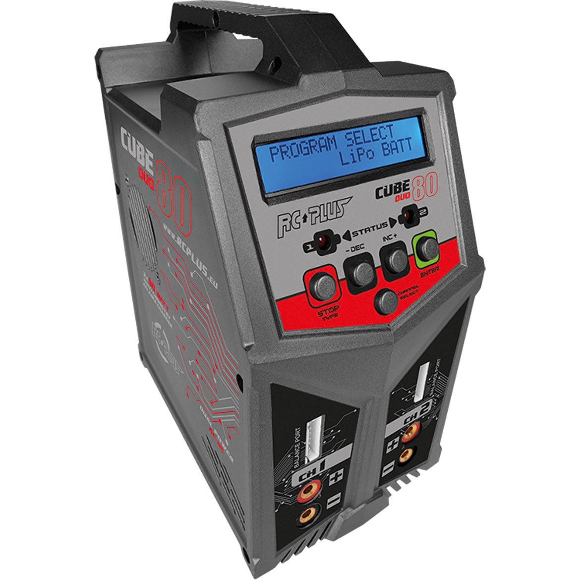 Cube 80 Duo Chargeur AC-DC 2x80W