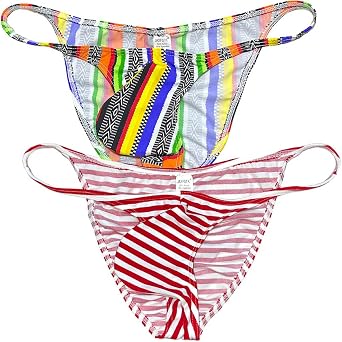 Men Bikini Briefs Flex Skimpy Underwearpants Enhance Bulge Pouch Underwear Male Ruched Cheek Briefs String Waist