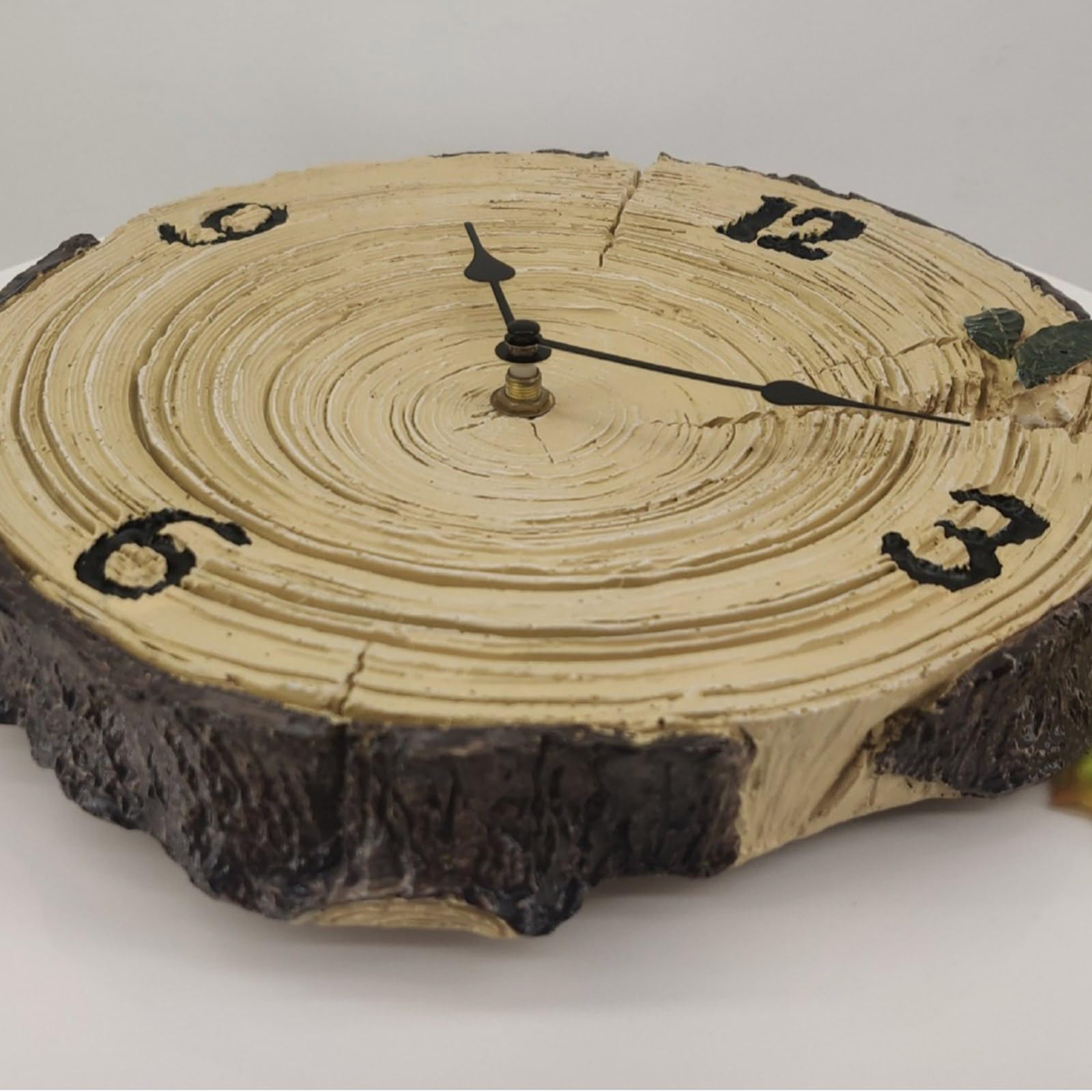 Horloge murale ronde de 25 cm pour l'extérieur avec affichage précis de l'heure pour cuisine, chambre à coucher, salon, bord de piscine