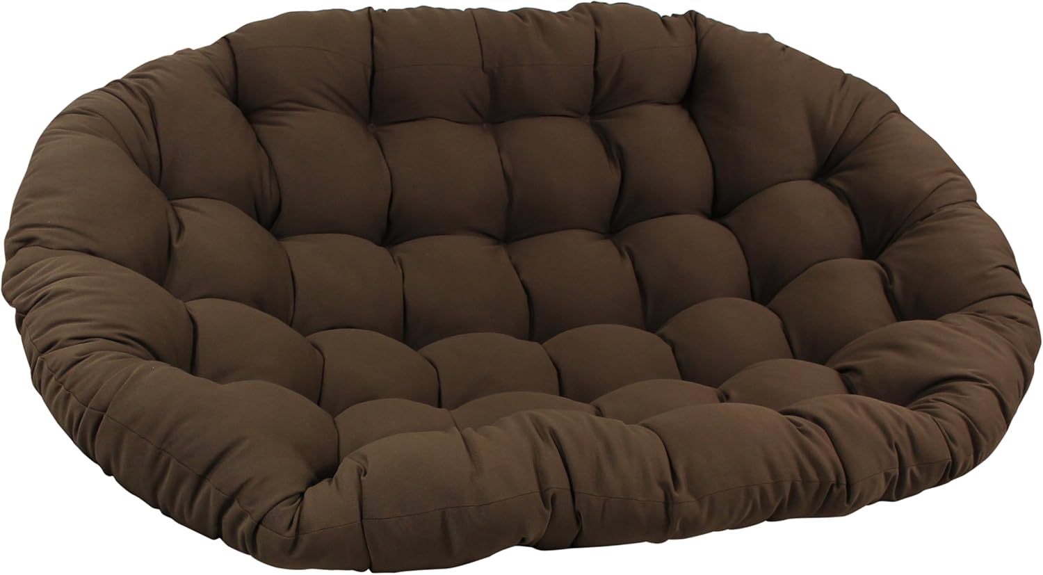 Blazing Needles Solid Twill Double Papasan Chair Cushion, 48