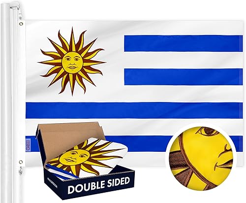 Vista 29 de G128 Bandera venezolana de Venezuela 3 x 5 pies Serie ToughWeave doble cara bordado de poliéster 210D Bandera de país, diseño bordado