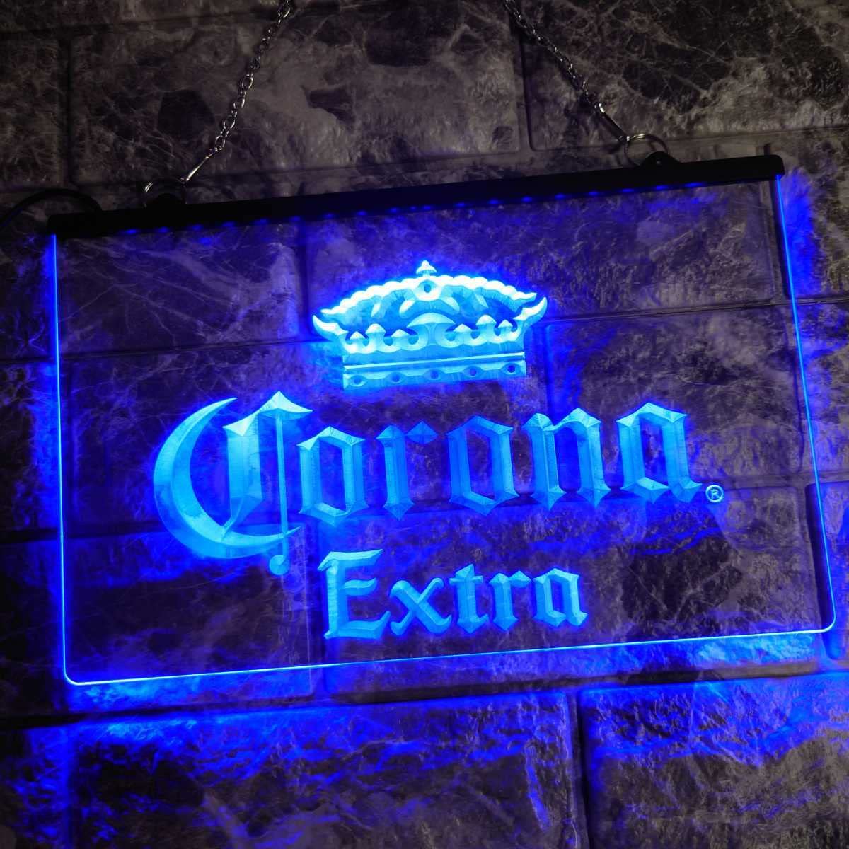 Amazon.co.jp: No.LE13 コロナ ビール LED ネオン 看板 corona ランプ  