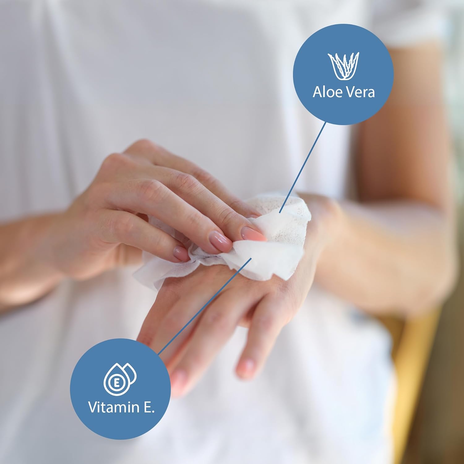 Vita Unscented Flushable Wipes Pack, 1200 Wipes - Wet Wipes for Women & Men - Toilet & Bathroom Wipes for Adults & Kids - Sanitary Cleansing Wipes - Alcohol-Free, Disposable, & Travel-Size