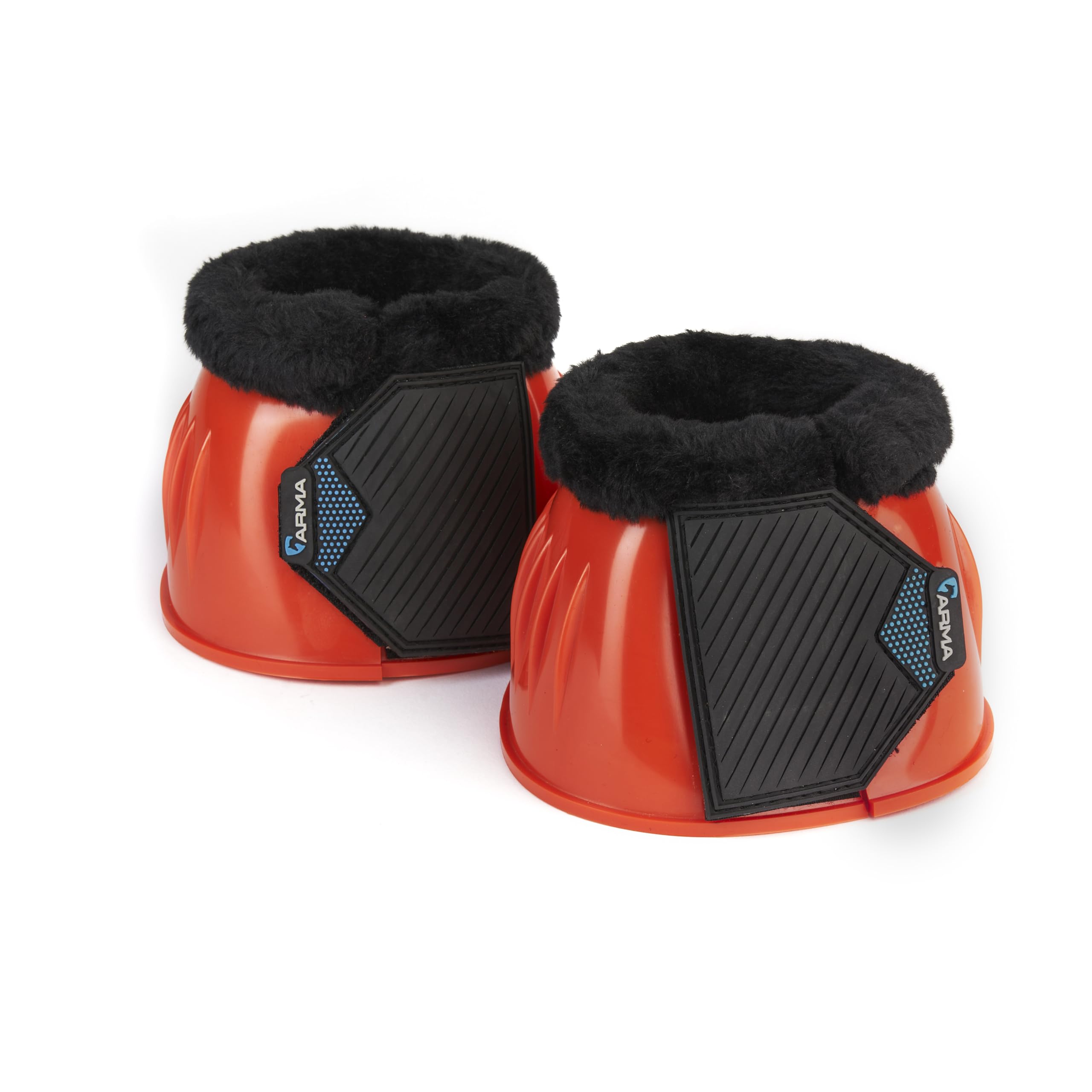 ARMA Comfort Gloss Horse Overreach Boots (Full) (Orange)