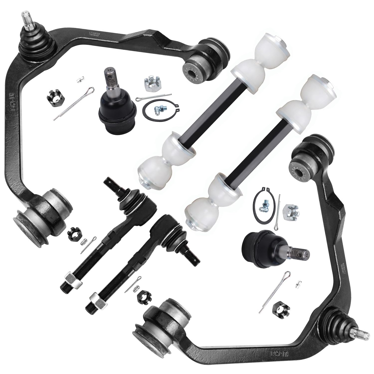 Detroit Axle - 8pc 2WD Front End Kit for Ford Expedition F-250 F-150