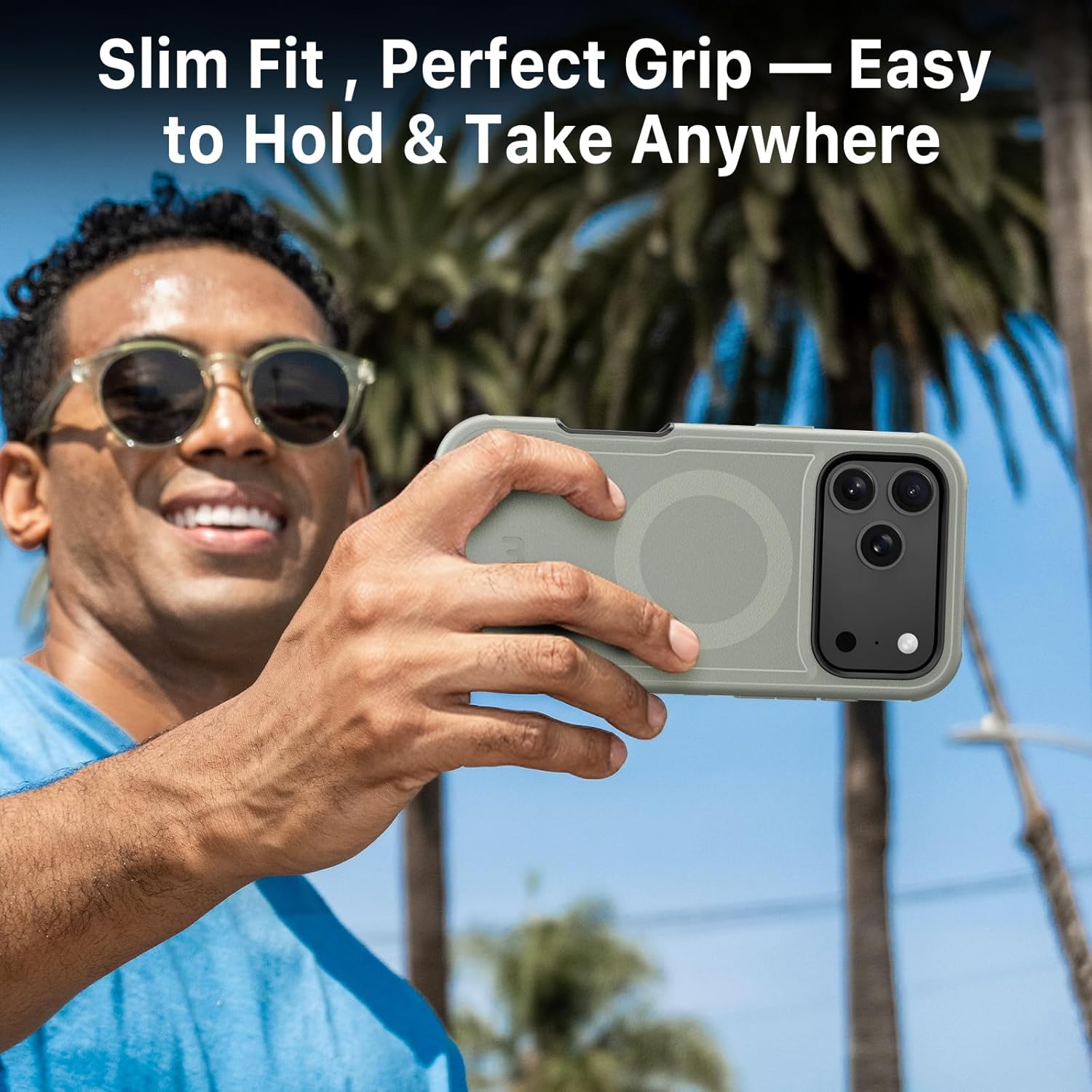 M MYBAT PRO for iPhone 17 Pro Max Case, Magnetic Phone Case for iPhone 17 Pro Max,[Compatible with magsafe],Heavy Duty Protection Rugged Case,Shockproof Cover（No Screen Protector） - Image 6