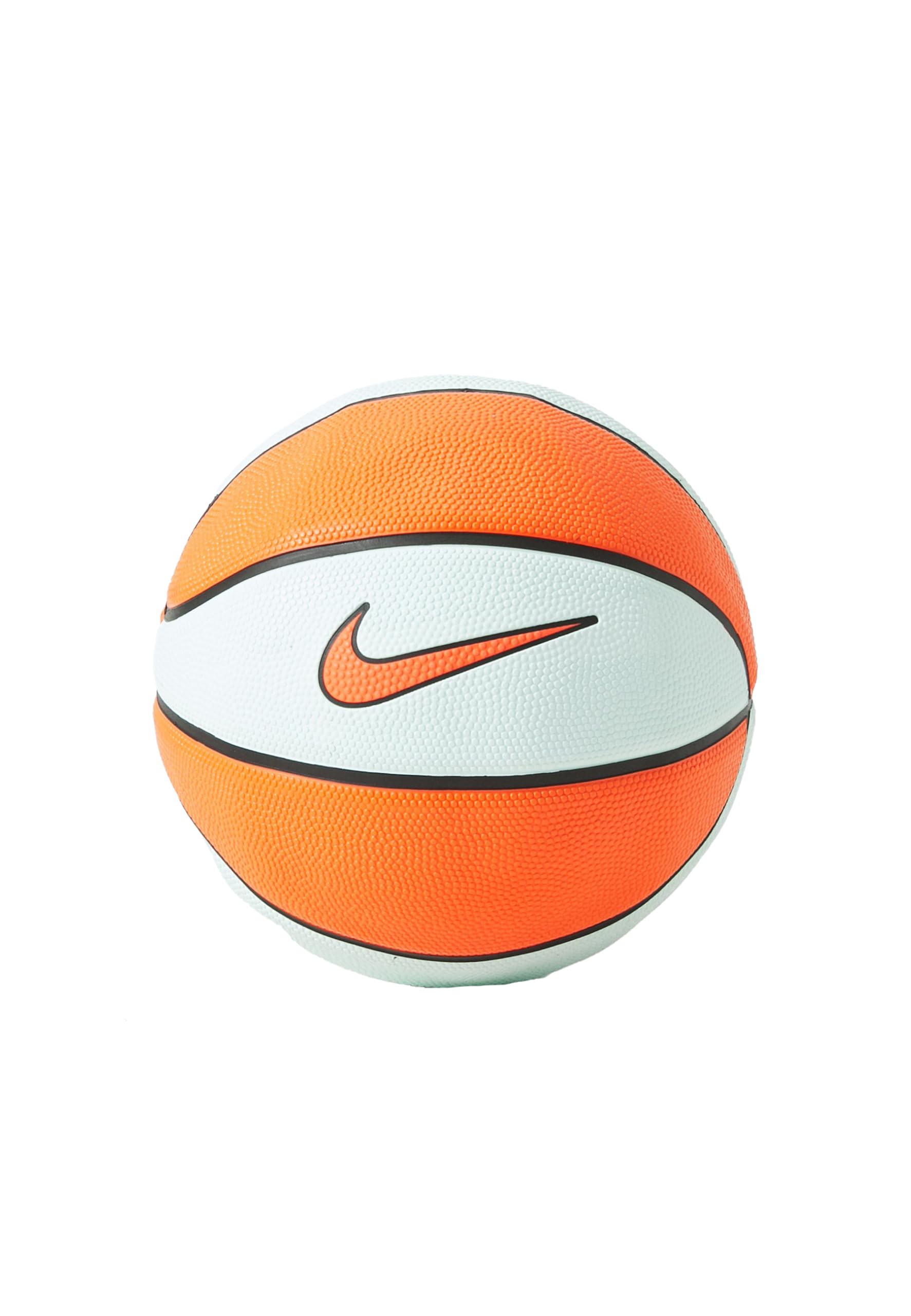 Nike Swoosh Skills Mini Basketball – Training Basketball – Mini Basketball for Skills Training & Leisure, Safety Orange/Black/Black/Safety Orange, 3