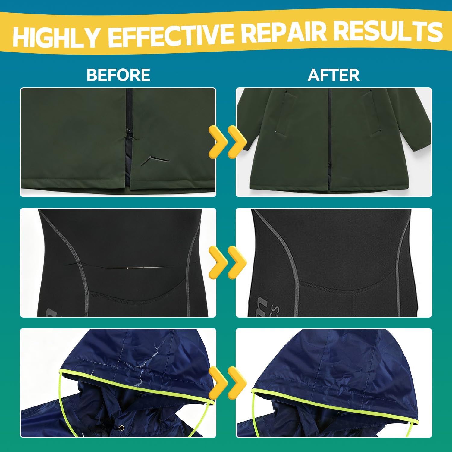 Bondtech Wader Wetsuit Repair Kit, Wetsuit Repair Kit, Waterproof Patch for Repairing Tears, Tears and Holes in Wetsuits, Neoprene, PVC Inflatables and Outdoor Tools - 3