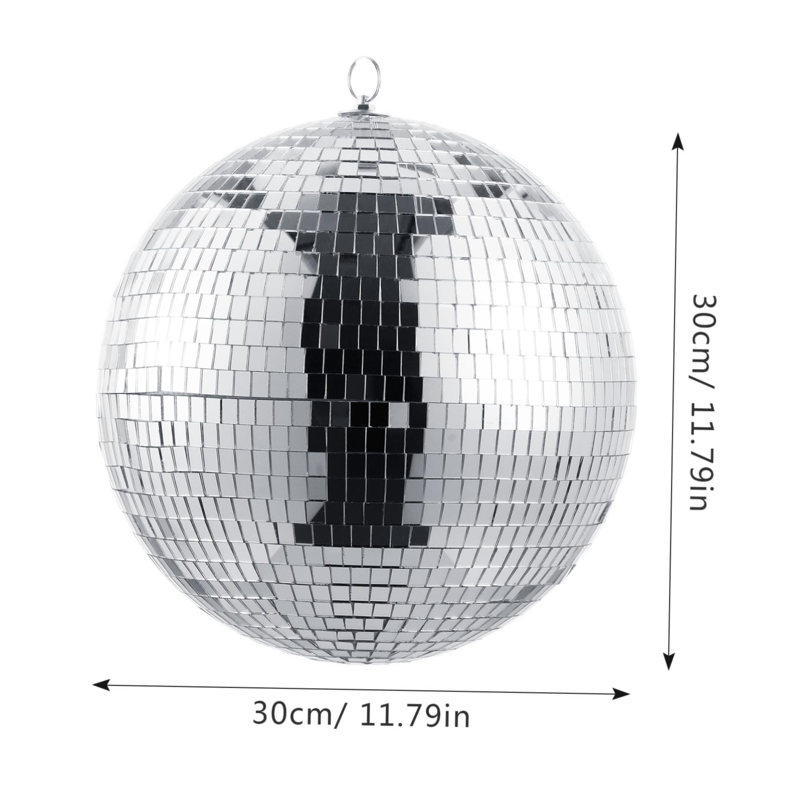 ERINGOGO Melted Disco Ball Mirror Ball Decor Wall Pendant Great for Dance Events