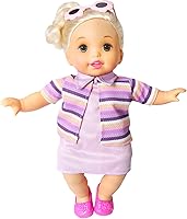 Vista 2 de BOBO clothes - Juego de 6 unidades para muñecas de 12-14-16 pulgadas, ropa de bebé, trajes de vestir, disfraces, muñecas bonitas, tela hecha a mano