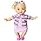 BOBO clothes Set of 6 For 12-14-16 Inch Alive Lovely Baby Doll Clothes Dress Outfits Costumes Dolly Pretty Doll Cloth Handmade Girl Christmas Birthday Gift (16)