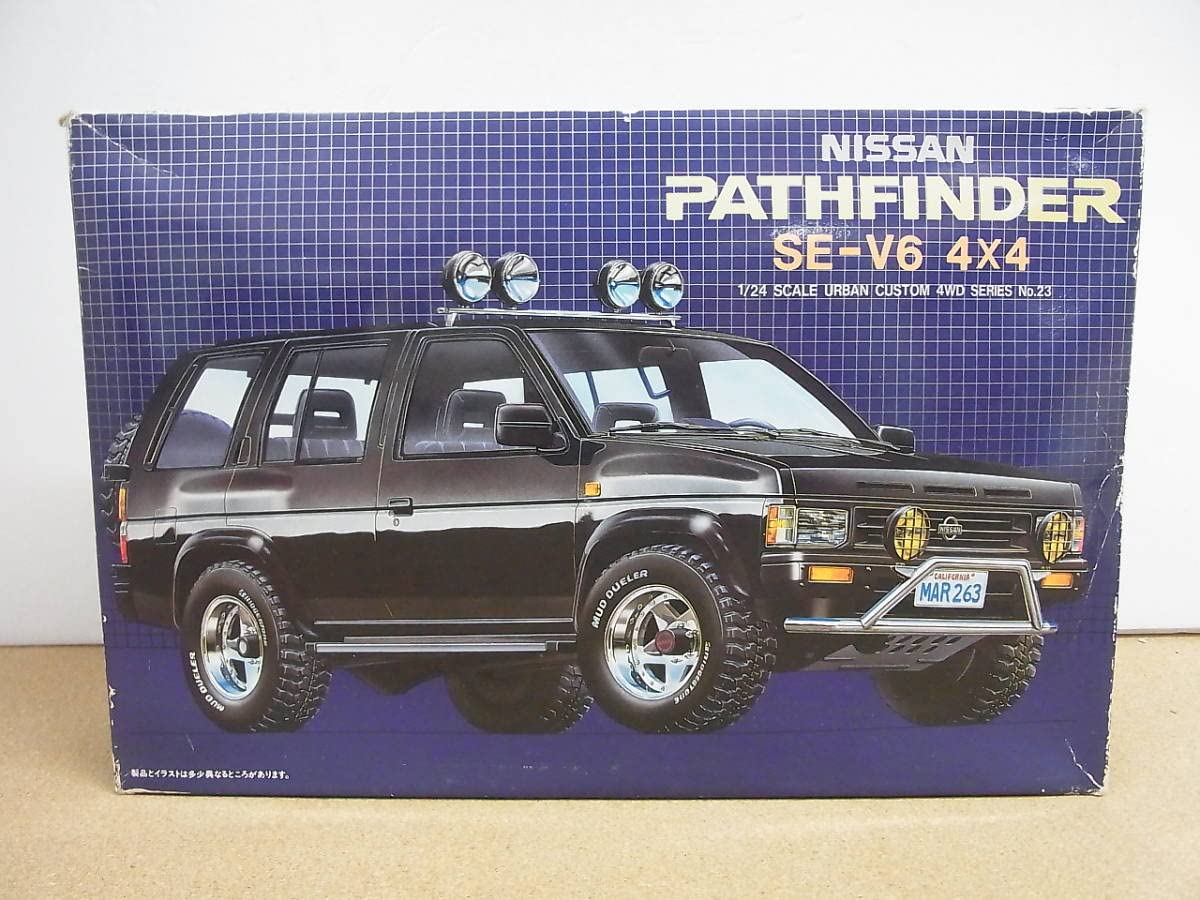 Amazon.co.jp: アオシマ 1/24 アーバンカスタム4WD NISSAM PATHFINDER 