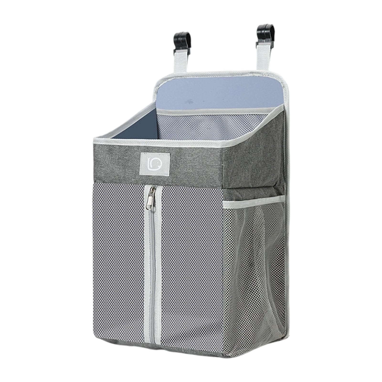 HDOYTXXM Accessory Hanging Bag for Nursery Bedsides Storage Water Resistant Oxford Cloth Organizers with Side Pocket Washable Oxford Fabric Diaper Organizers