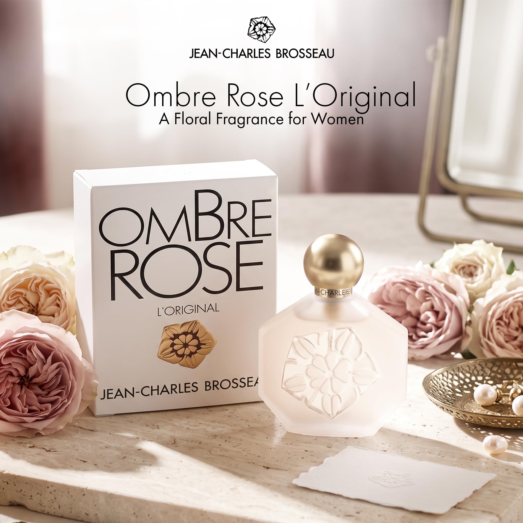Amazon.com : Jean Charles Brosseau Ombre Rose Women Eau De
