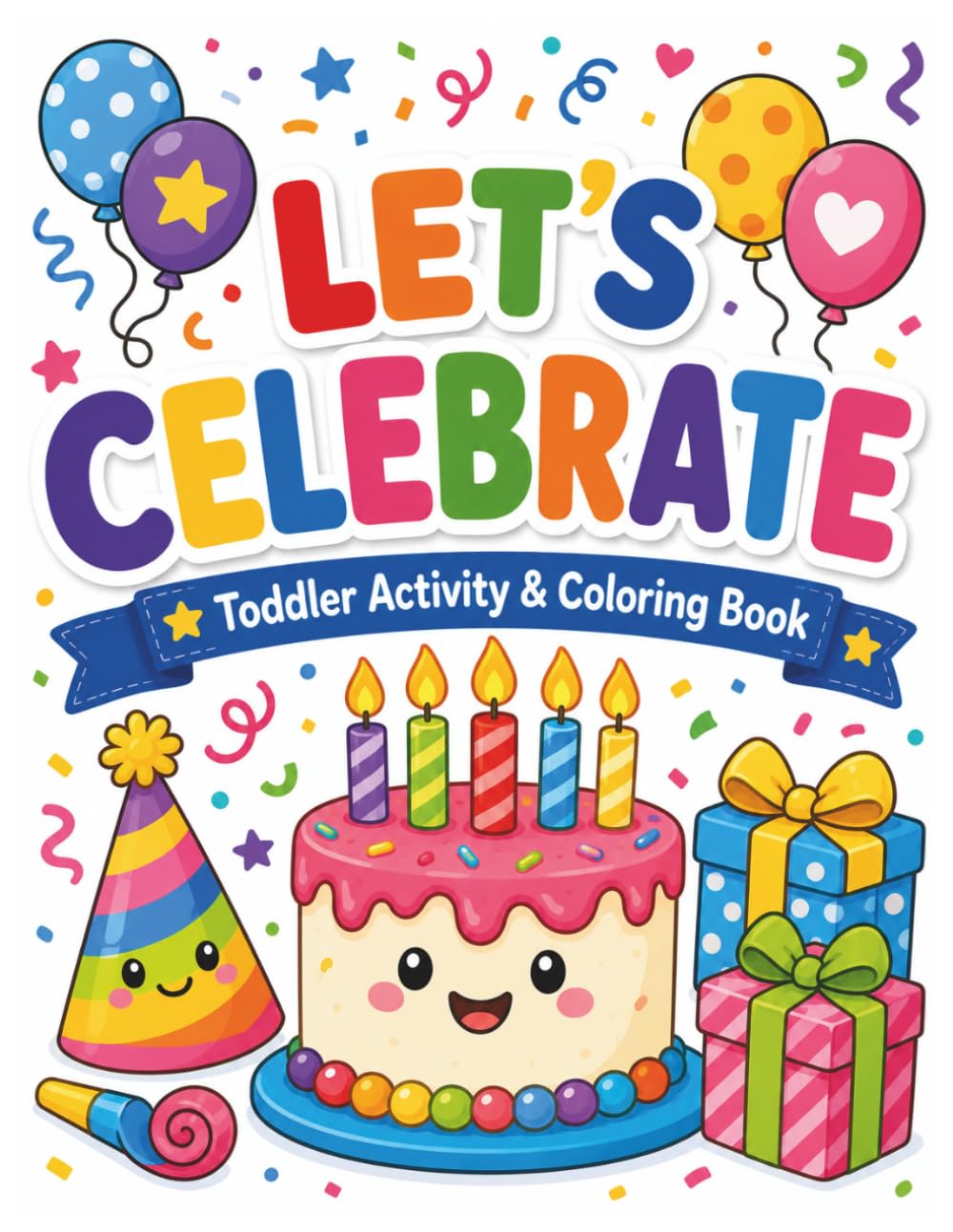 Let’s Celebrate! Holiday Activity Book for Kids: Coloring, Tracing, Counting, Matching & Dot Marker Celebration Activities for Preschoolers and ... Tracing Counting, Matching & Dot Marker)