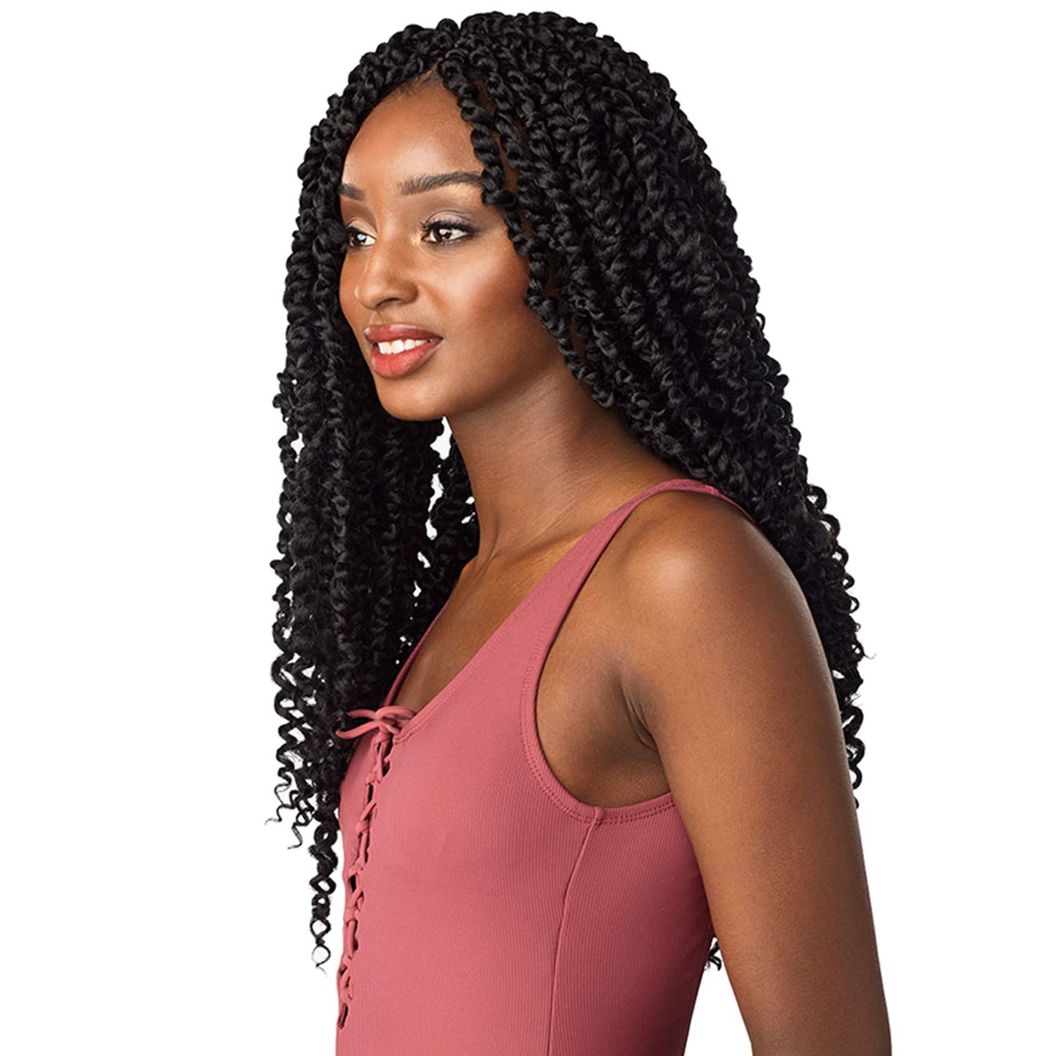 MULTI PACK DEALS! Sensationnel Crochet Braids Lulutress Passion Twist 18" (3-PACK, 1B)