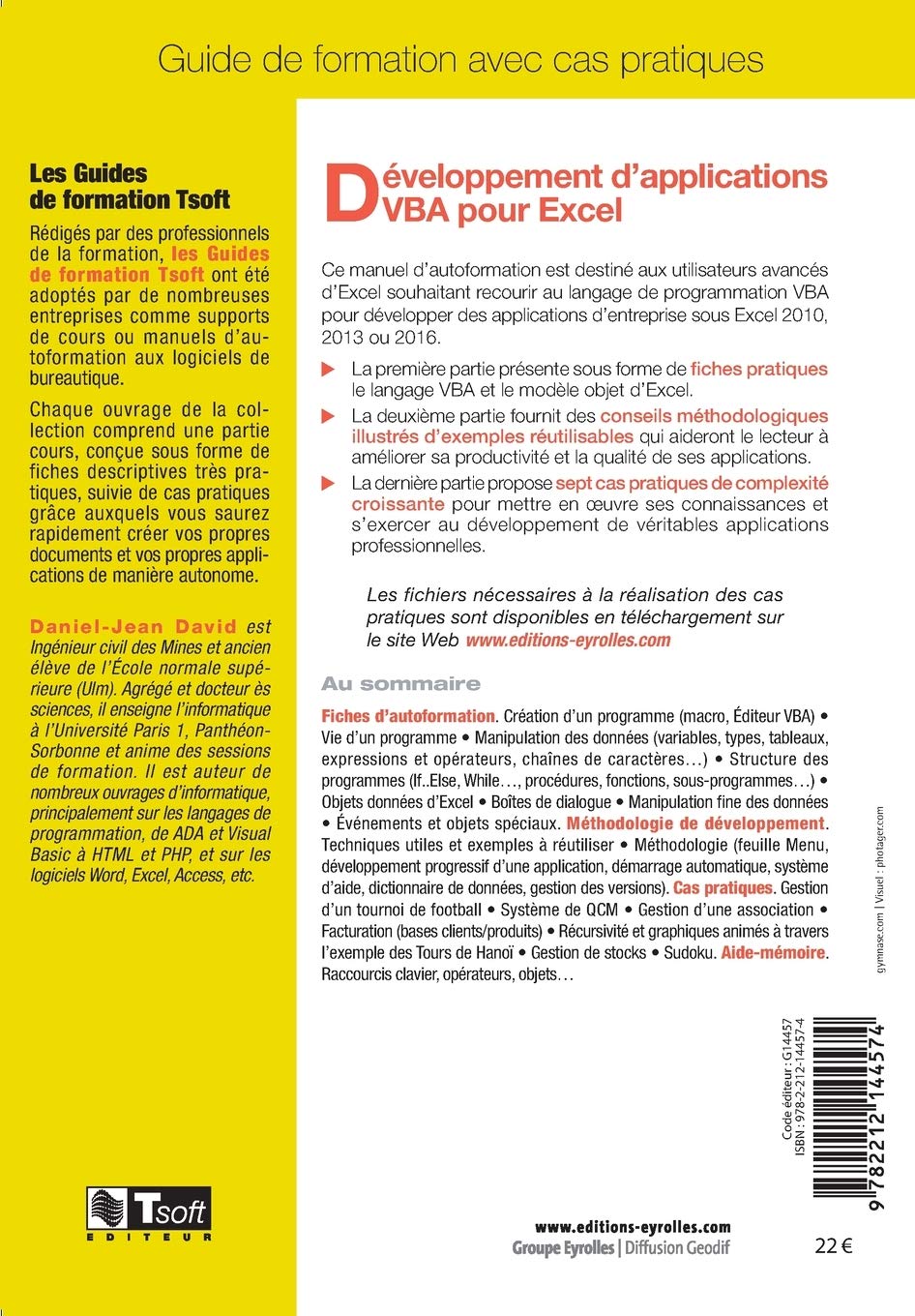 Programmation Vba Pour Excel 2019 Pour Les Nuls Pdf