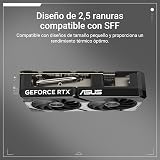 ASUS Dual NVIDIA GeForce RTX 5060 Ti 8GB GDDR7 – Carte Graphique (PCIe 5.0, DLSS 4, HDMI 2.1b, DisplayPort 2.1b, 2.5-Slot, Ventilateurs axiaux, Technologie 0dB, Dual BIOS) - 3