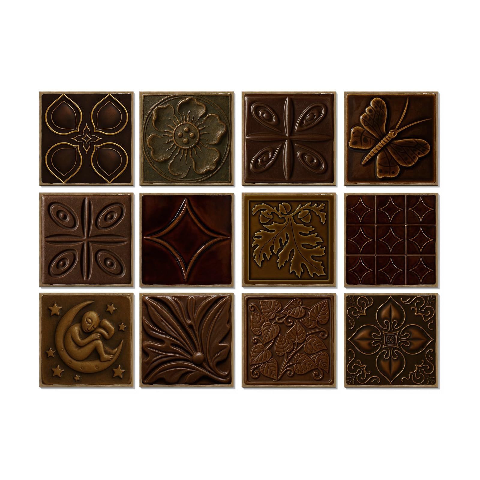CYWDHFO Self-Adhesive Wall Stickers Home Modified Tile