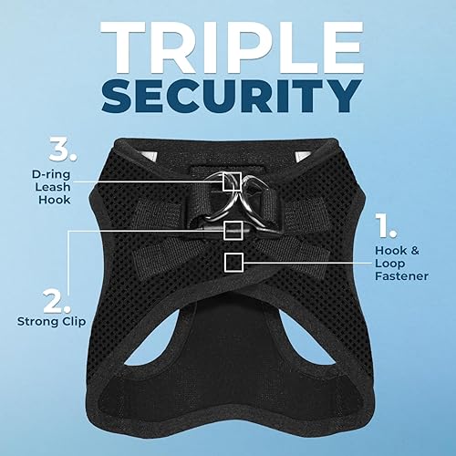 Miniatura 2 de Voyager Step-in Air Dog Harness - All Weather Mesh Step in Vest Harness for Small and Medium Dogs by Best Pet Supplies