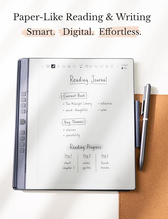 Penstar eNote 2 E-Ink Digital Notebook with Pen, 10.3 AI Enote Tablet