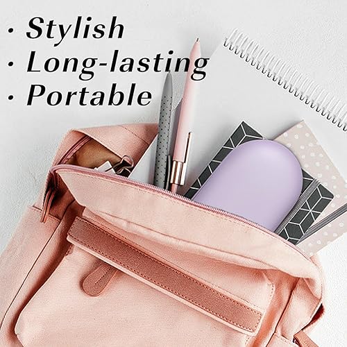 Miniatura 3 de MoKo Estuche doble para lentes, estuche para lentes de contacto con removedor de pinzas de espejo, 2 en 1 de doble cara portátil para lentes de