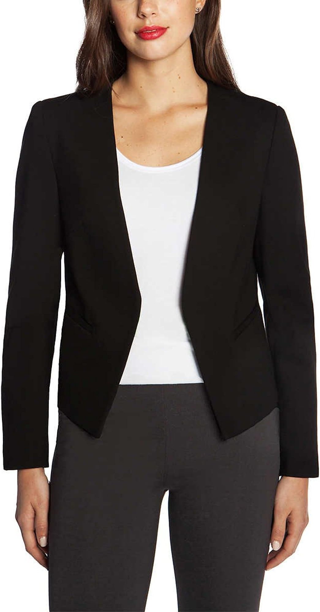 Mario Serrani Ladies' Blazer with Stretch (Black, Medium)