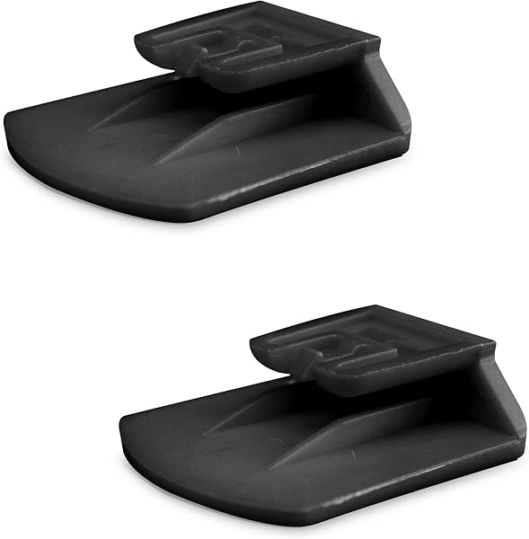 Set 2 Pezzi Supporto Telepedaggio Auto Compatibile con Dispositivo Telepass® e MooneyGo® – Clip Universale da Parabrezza o Cruscotto, Fissaggio Rimovibile e Antiscivolo - 6 Colori Disponibili (Nero) - 1