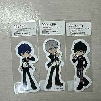 ペルソナ3 ペルソナ4 2011年カレンダー　ステッカーシート　ポスター ペルソナ3 ペルソナ4 2011年カレンダー ステッカーシート