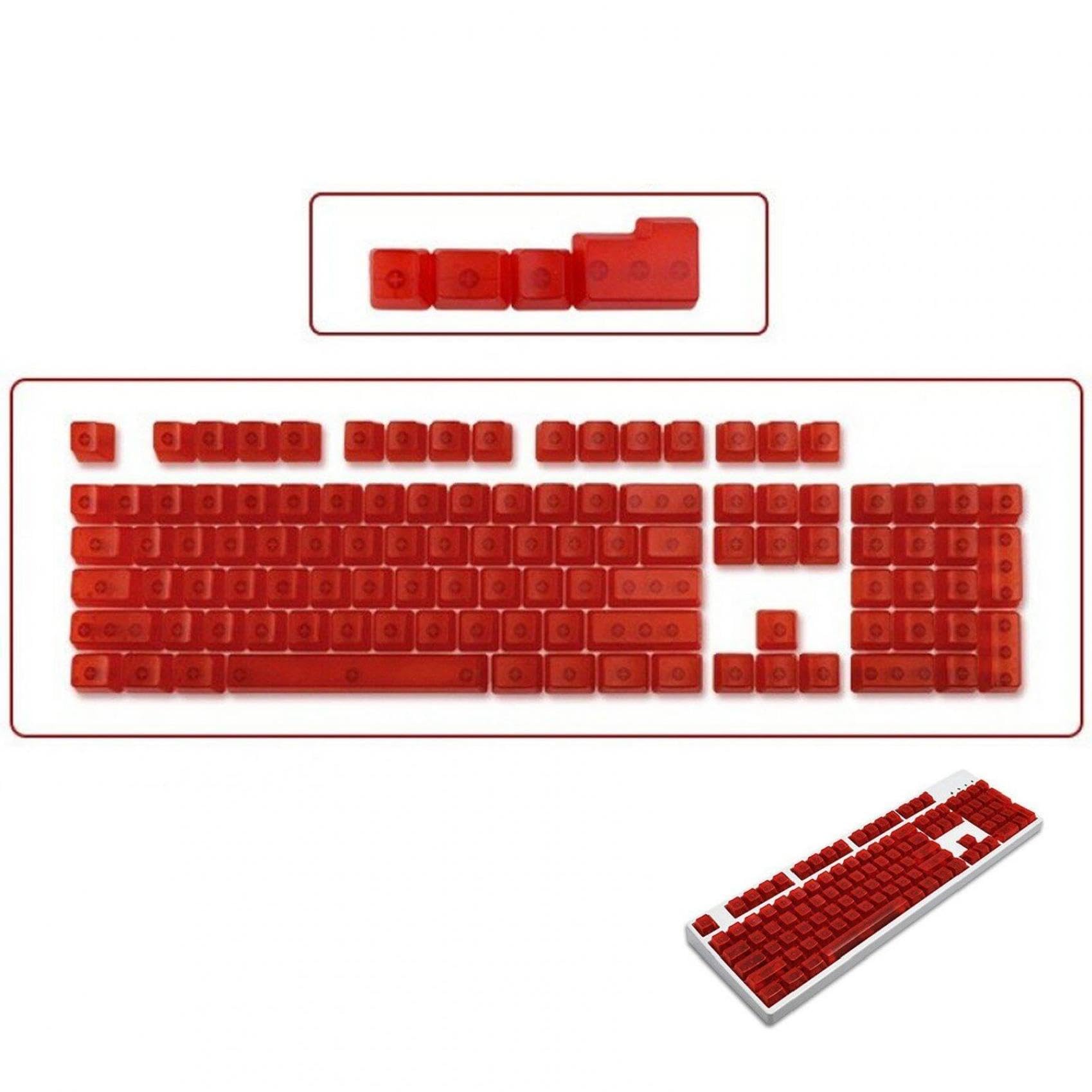 Amazon.co.jp: キー メカニカル キーボード キーキャップ 透明